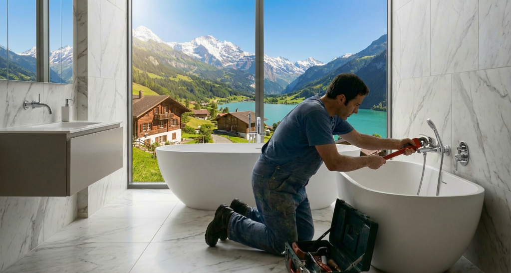 salle de bain Courrendlin
